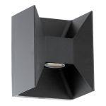 Eglo Wandleuchte Morino Außenbeleuchtung Aluminium Anthrazit/Grafit Up & Down  5W 460lm - 830 Warmweiß