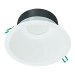 Philips LED Downlight Coreline DN142B Aluminium Weiß 10.7W 1200lm 60D - 840 Kaltweiß | Ausschnitt 155mm - IP20 - Dimmbar