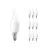 Mehrfachpackung 10x Philips Corepro LED Kerze E14 Gebogen-tip Matt 2.2W 250lm - 827 Extra Warmweiß - Ersatz Für 25W