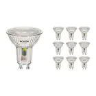 Mehrfachpackung 10x Noxion LED-Spot GU10 PAR16 4.8W 450lm 36D - 827 Extra Warmweiß | Ersatz Für 65W